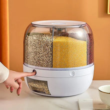 Load image into Gallery viewer, 360° ROTATING RICE, GRAIN DISPENSER FOR KITCHEN STORAGE