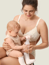 Load image into Gallery viewer, Cotton Lining Hands Free Pumping Bra