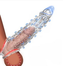 Load image into Gallery viewer, 🔥 Bigger. Harder. Wilder. 🔥 💦 The Explosive Vibrating Wolf-Tooth Crystal Sleeve 💦