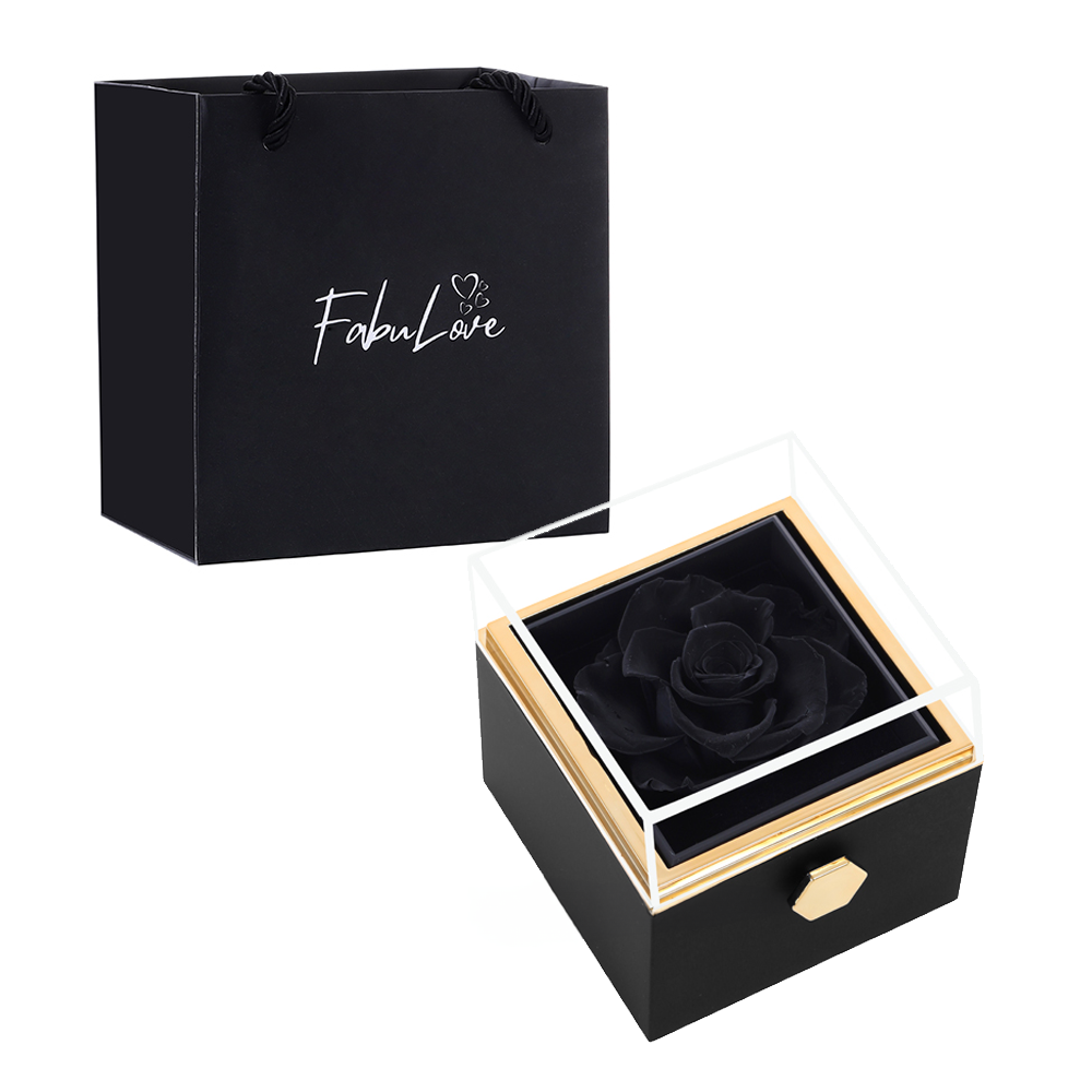 Eternal Bloom Rotating Gift Box