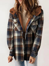 Load image into Gallery viewer, Cozy Plaid Fleece-Lined Jacket