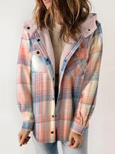 Load image into Gallery viewer, Cozy Plaid Fleece-Lined Jacket