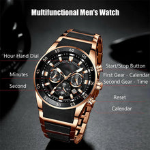 Load image into Gallery viewer, Men's Waterproof Multifunctional Quartz Watch ( Two Year Warranty)