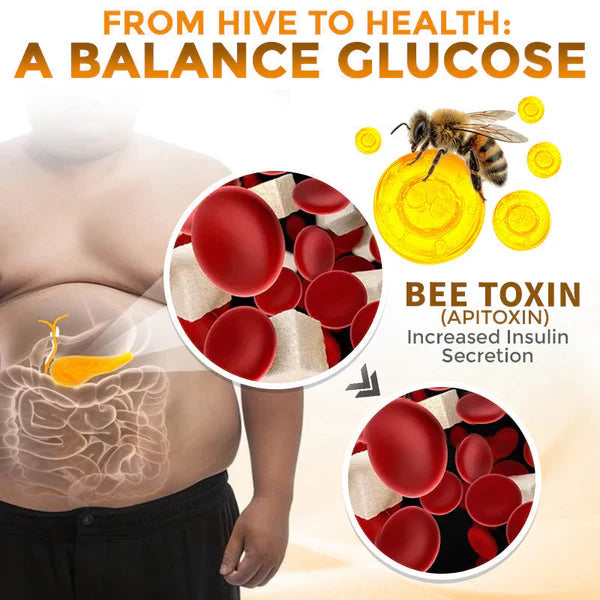Cheemex® Bee Toxin Nodular Acupoint Stimulating Patch  Treats Diabesity, Obesity, High Blood Sugar Level
