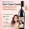 Hair Dye Dispensing Bottle with Built-in Comb