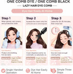 Hair Dye Dispensing Bottle with Built-in Comb