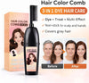 Hair Dye Dispensing Bottle with Built-in Comb