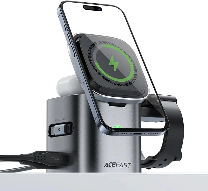 ACEFAST 6-in-1 Foldable Wireless Charging Station