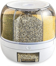Load image into Gallery viewer, 360° ROTATING RICE, GRAIN DISPENSER FOR KITCHEN STORAGE
