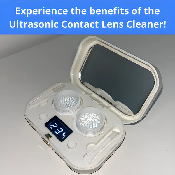 Ultrasonic Contact Lens Cleaner