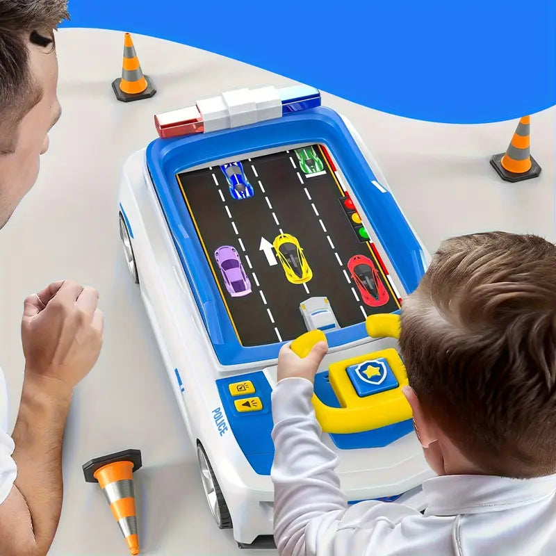 Kids Steering Wheel Toy with Steering Column