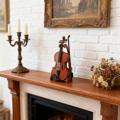 🏆HOT SALE 49% OFF🎁Playable Tiny Violin Figurine