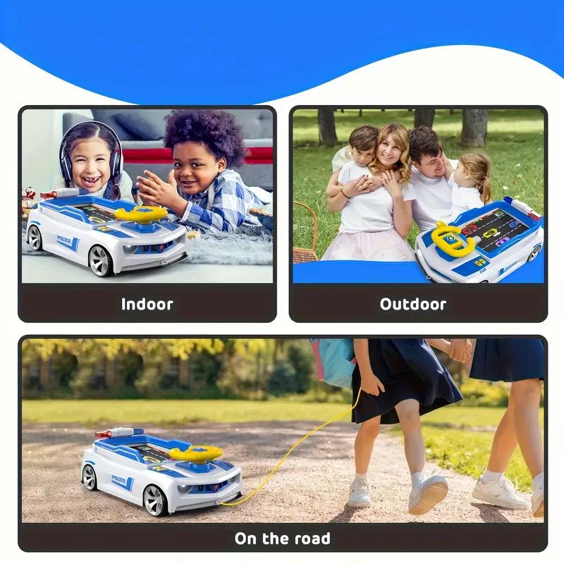 Kids Steering Wheel Toy with Steering Column