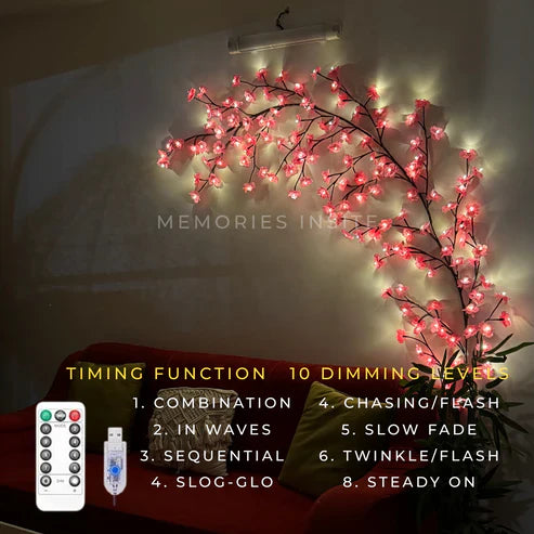 MEMORIES INSITE™BRANCH LIGHT CHERRY BLOSSOM TREE BRANCH LIGHTING