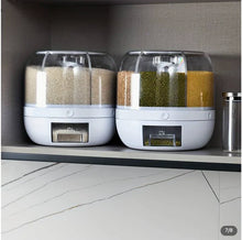 Load image into Gallery viewer, 360° ROTATING RICE, GRAIN DISPENSER FOR KITCHEN STORAGE

