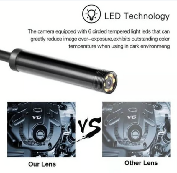 Waterproof Endoscope ( Two Year Warranty)