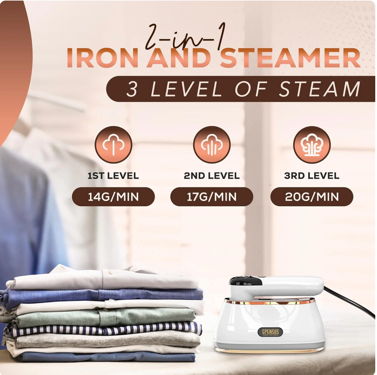 Portable Garment Steamer v2.0