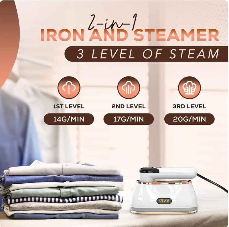 Portable Garment Steamer v2.0