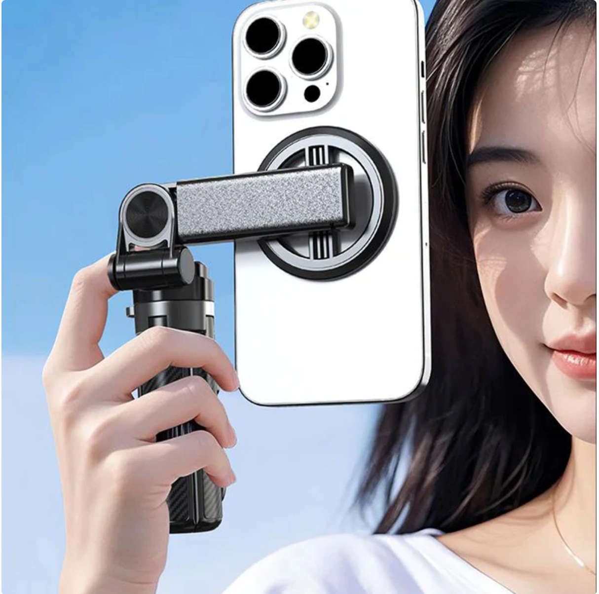 4-in-1 Multifunctional 360° Rotatable Magnetic Selfie Stick