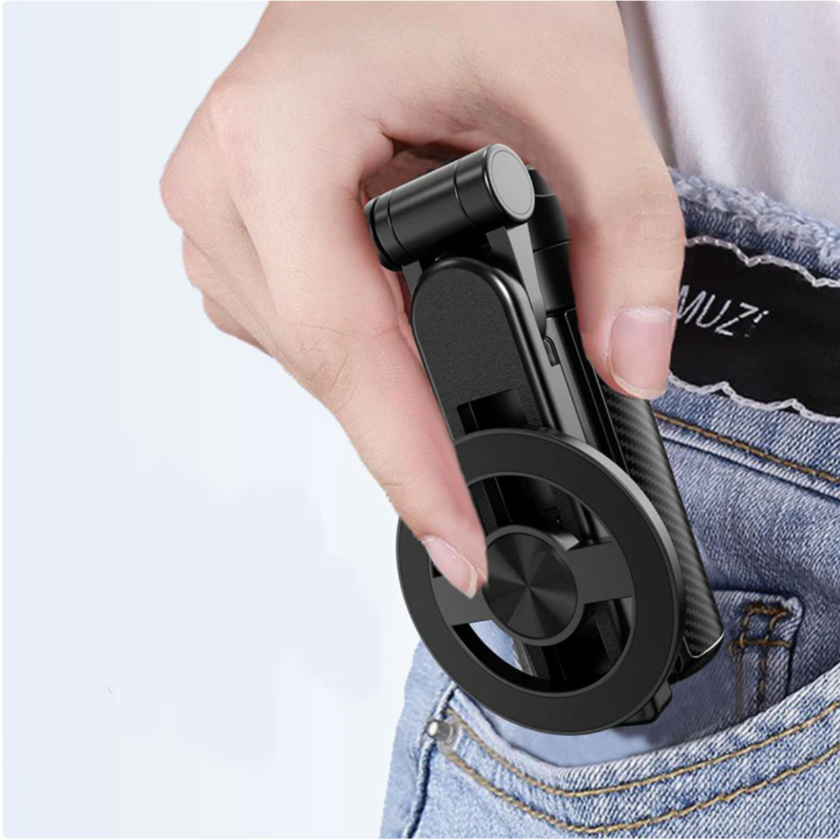 4-in-1 Multifunctional 360° Rotatable Magnetic Selfie Stand