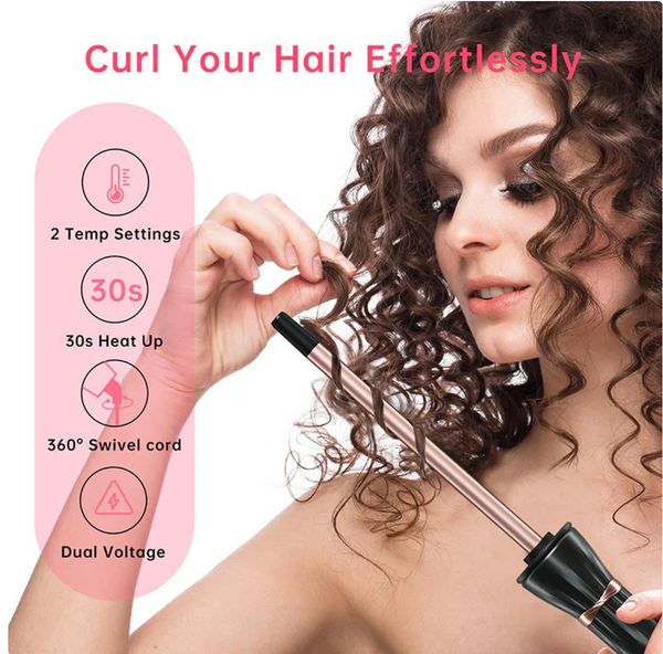 3/8-Inch Wool Curl Ultra Fine Curler - Unlock your unique hairstyle