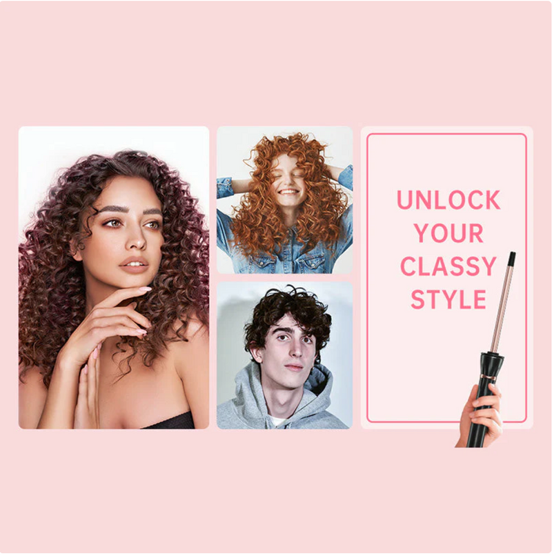 3/8-Inch Wool Curl Ultra Fine Curler - Unlock your unique hairstyle