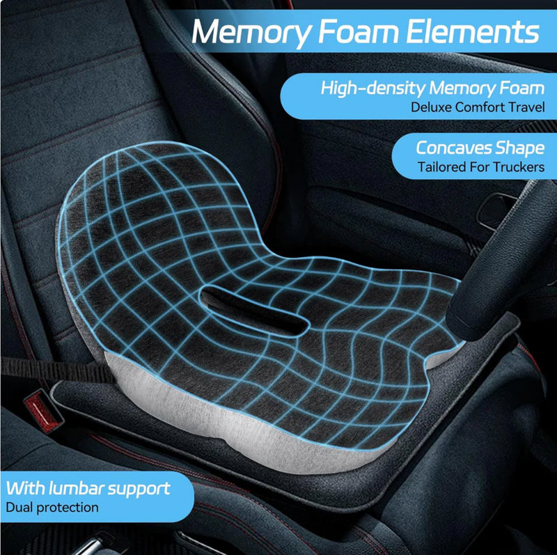 Non-Slip Memory Foam Seat