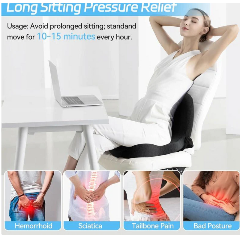 Non-Slip Memory Foam Seat