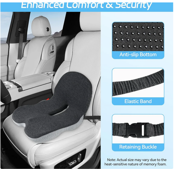 Non-Slip Memory Foam Seat