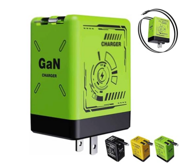 W&O 2-in-1 GaN Compatible with 120w Fast Charger