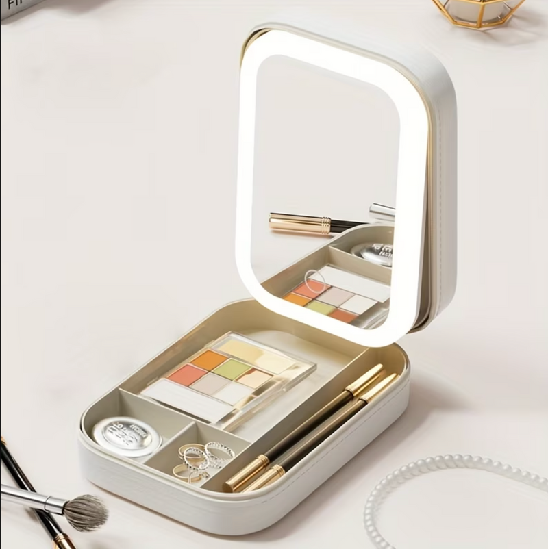 Makeup Case with Led Lights