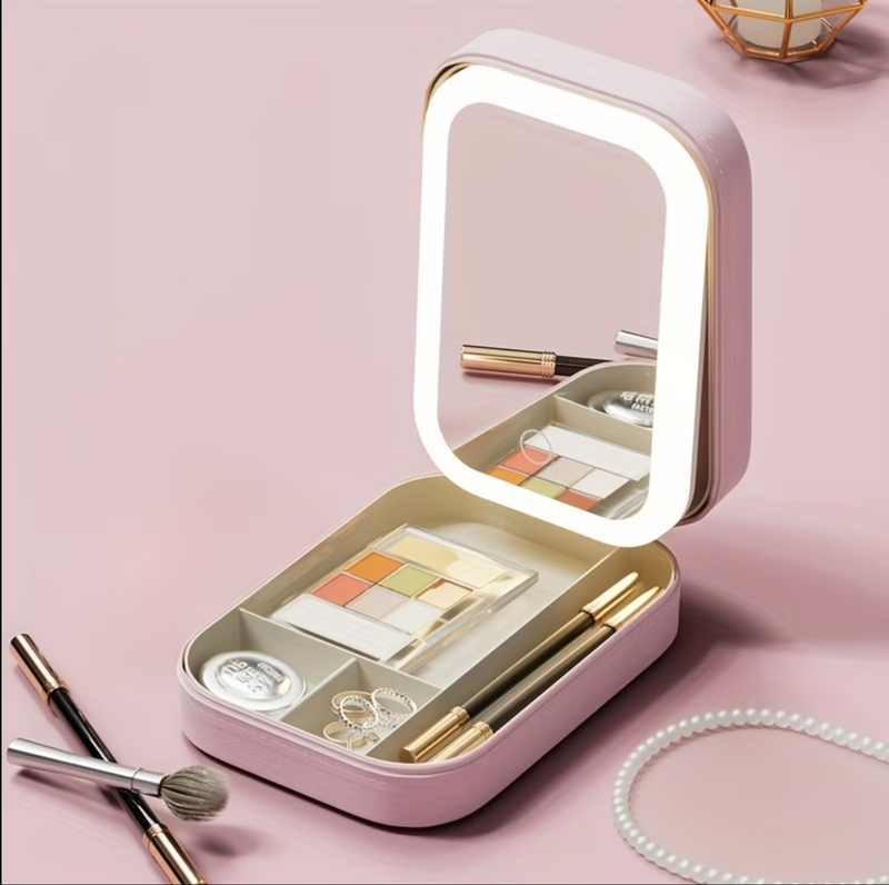 Makeup Case with Led Lights