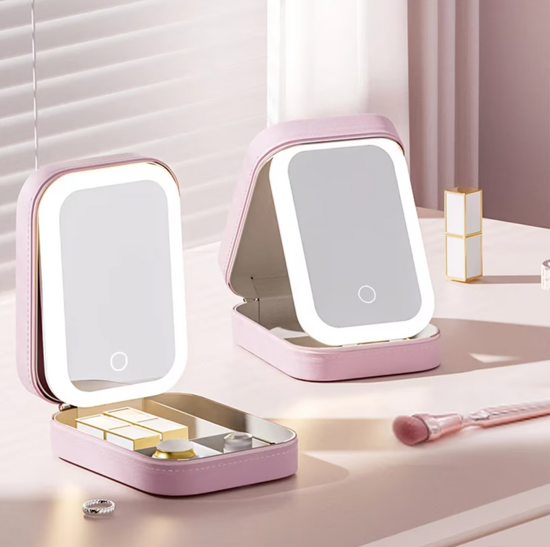 Makeup Case with Led Lights