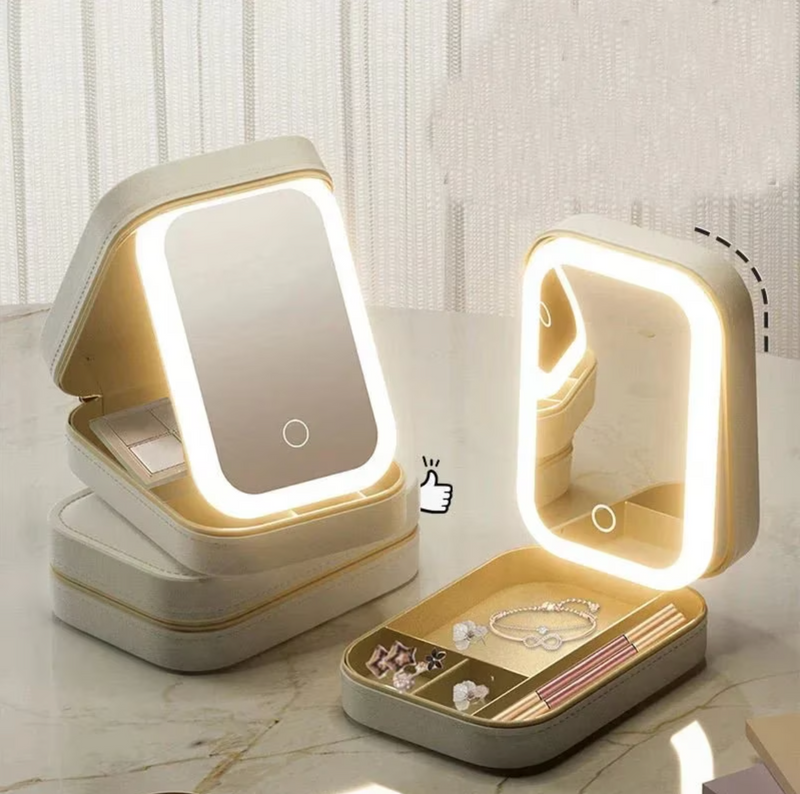 Makeup Case with Led Lights