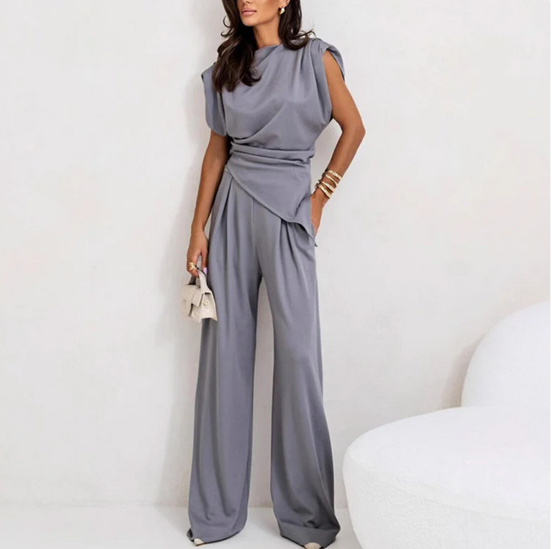 💕Spring New💕 Women’s Elegant Solid Color Two-Piece Set