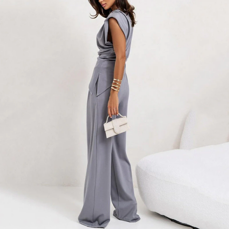 💕Spring New💕 Women’s Elegant Solid Color Two-Piece Set