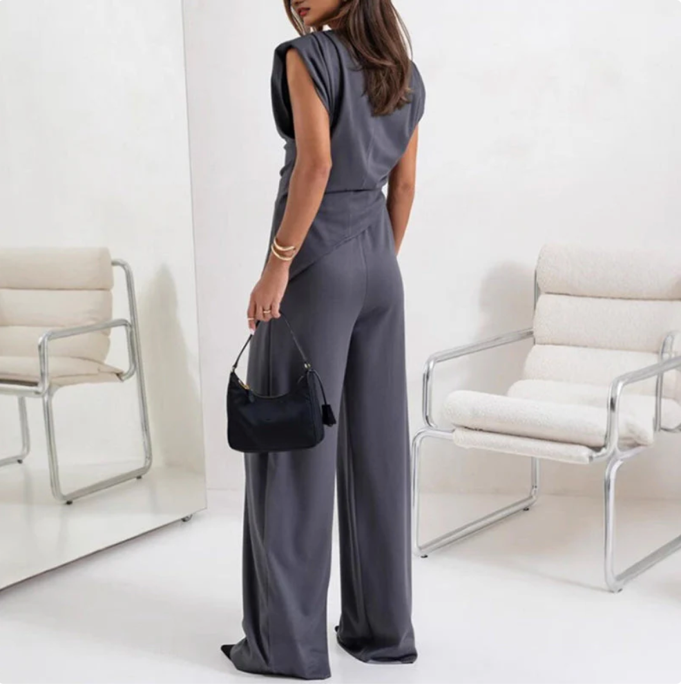 💕Spring New💕 Women’s Elegant Solid Color Two-Piece Set