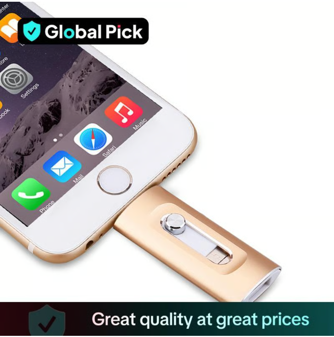 3 in 1 Flash Drive, Portable High Speed USB 3.0 Memory Storage