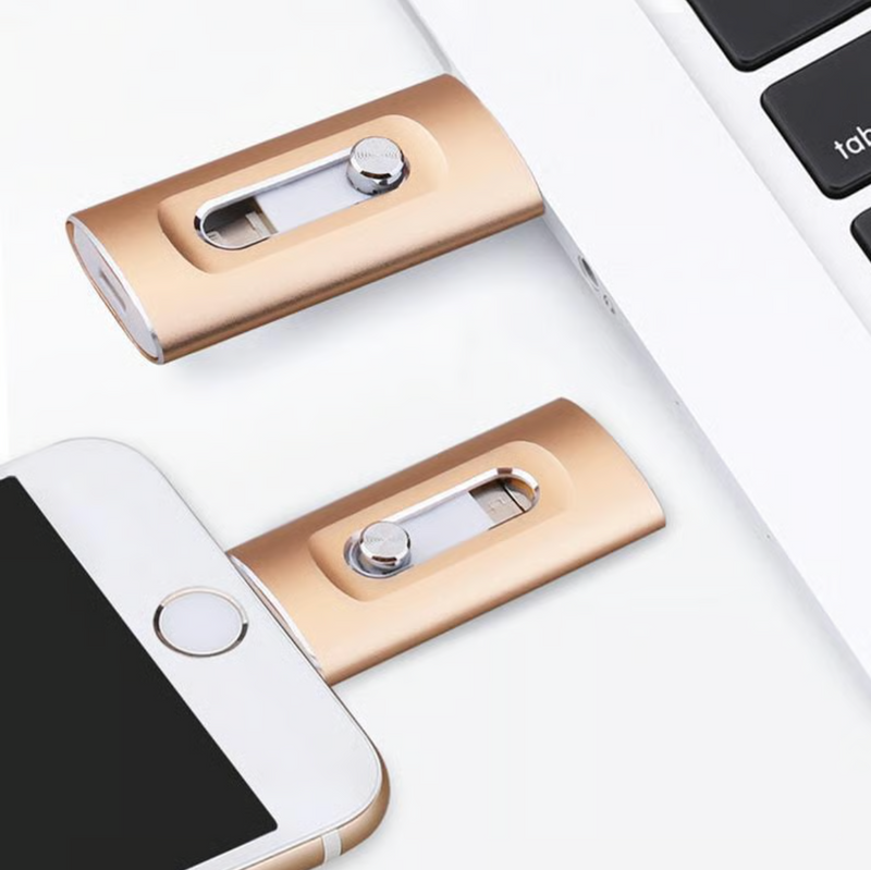 3 in 1 Flash Drive, Portable High Speed USB 3.0 Memory Storage