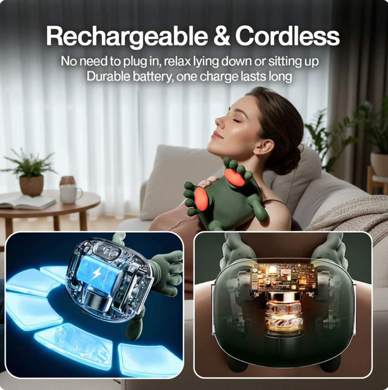 Portable Neck and Back Massager