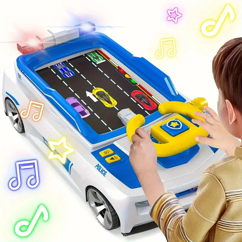 Kids Steering Wheel Toy with Steering Column
