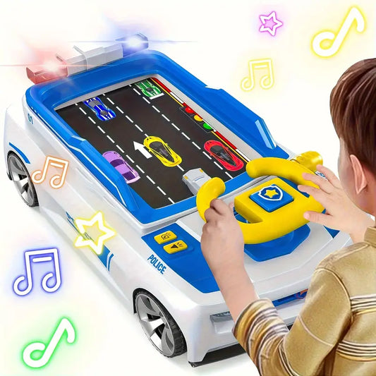 Kids Steering Wheel Toy with Steering Column