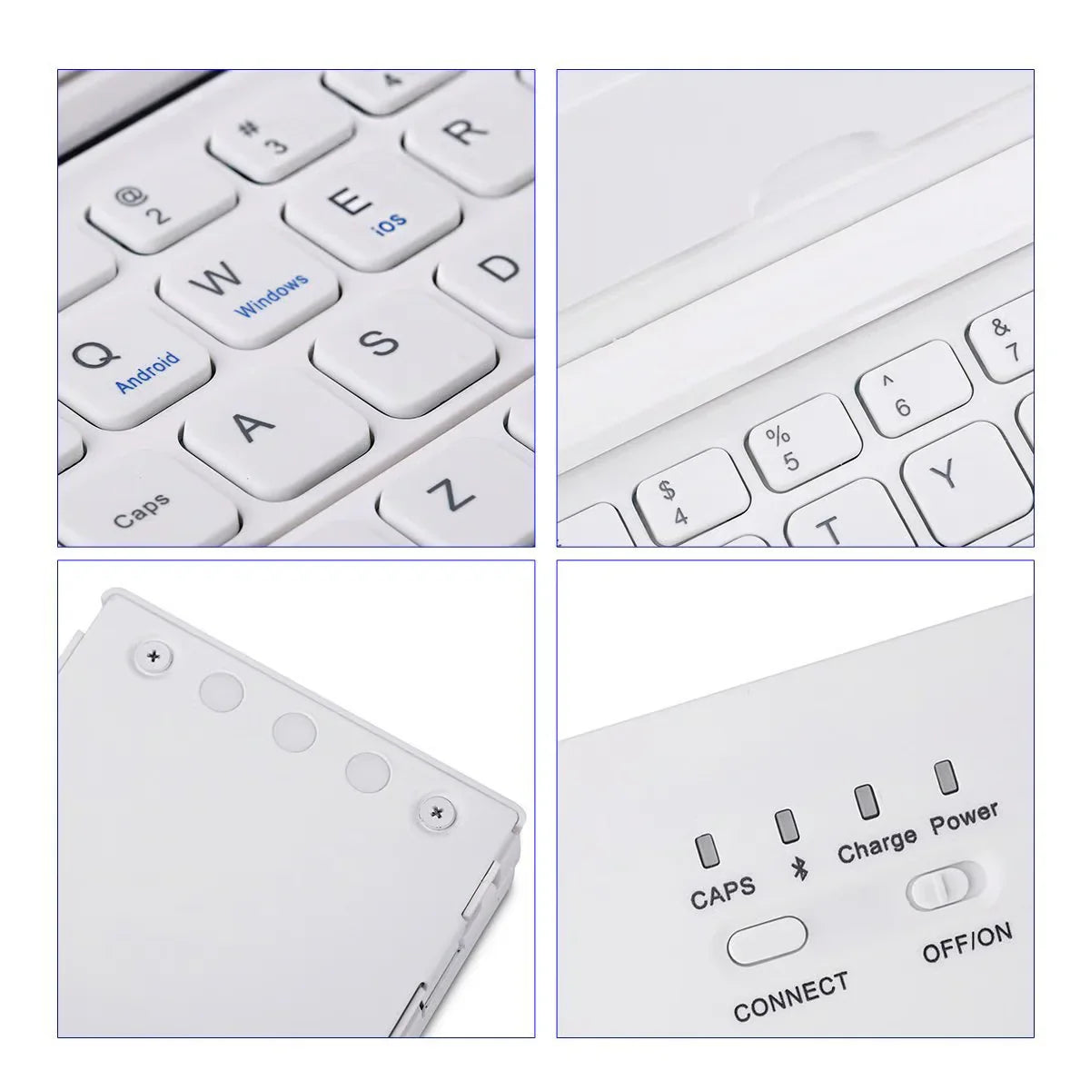 Portable Bluetooth Keyboard with Stand