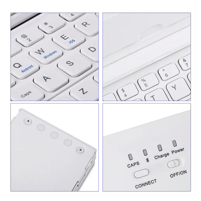 Portable Bluetooth Keyboard with Stand