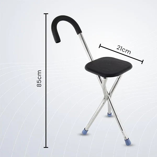 Folding walking stick (One Year Warranty)