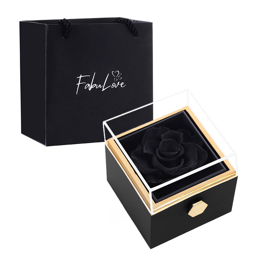 Eternal Bloom Rotating Gift Box