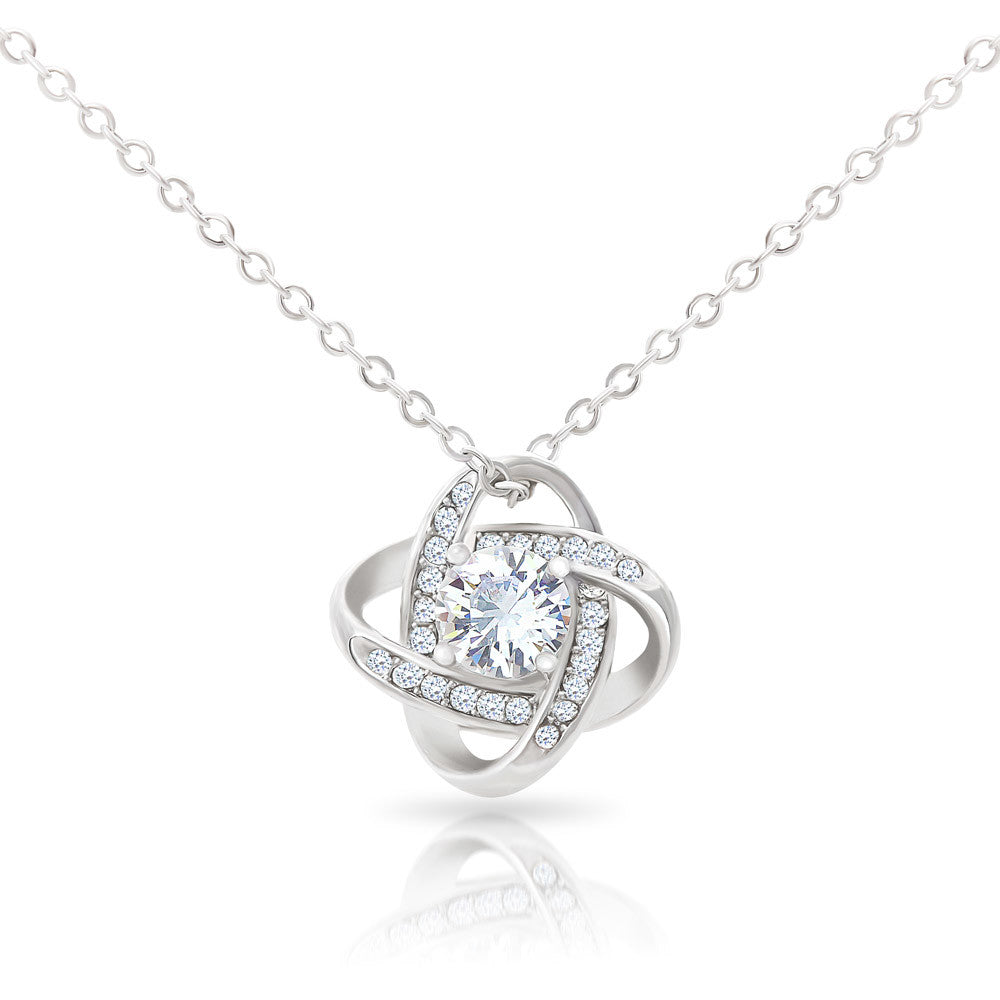 Eternal Rose Sterling Silver Necklace
