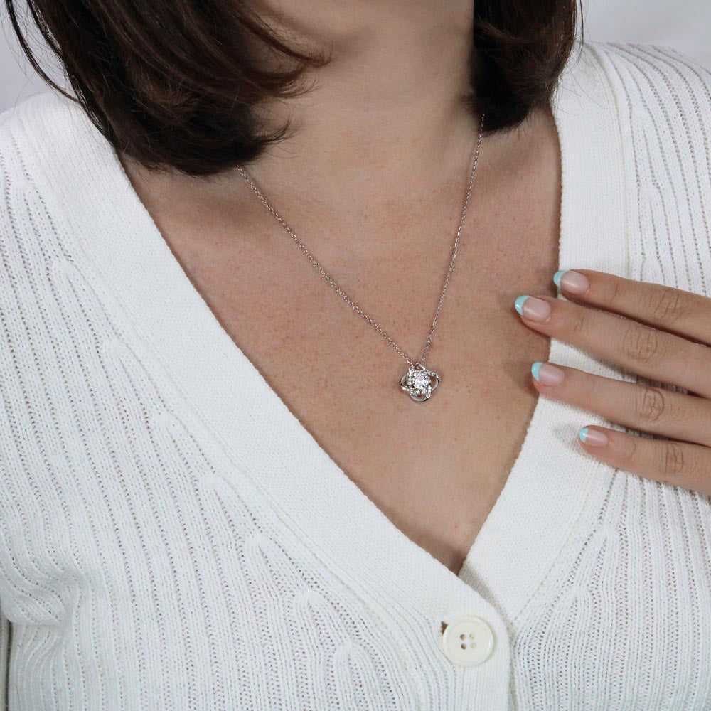 Eternal Rose Sterling Silver Necklace