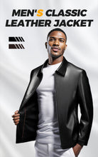 Load image into Gallery viewer, Rugged Urban Rider Leather Jacket
