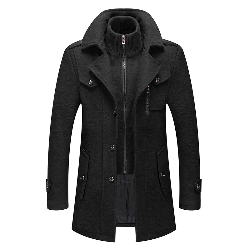 Everyday Classic Wool Trench Coat